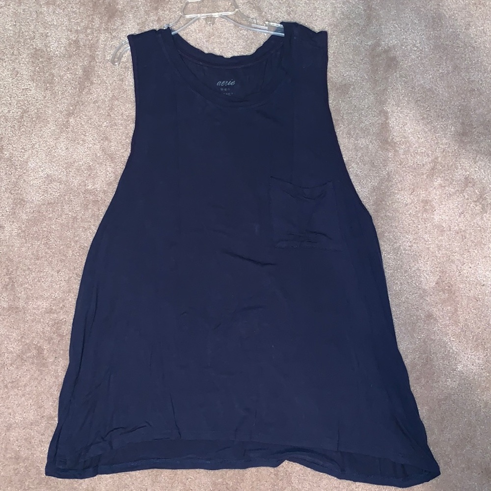 Aerie Navy Tank. Medium